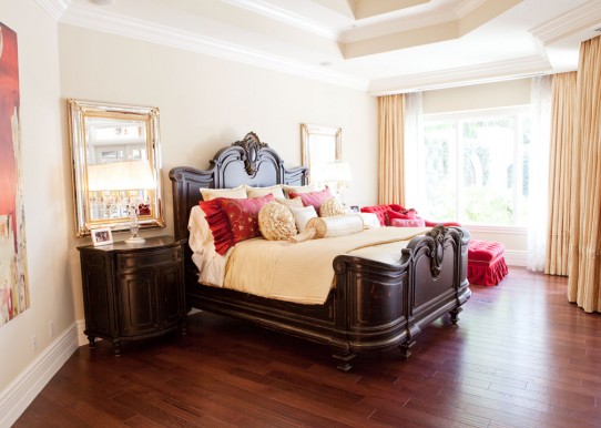 Habersham Florentena Bed and Hampshire Commode