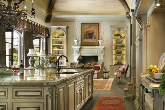 Hand-finished and styled custom kitchen cabinetry
