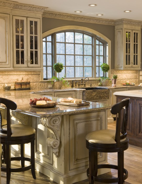 Habersham Custom Kitchen Cabinetry byHaleh Design Inc Luxury Interior Designer