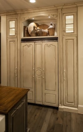 Habersham Integrated Refrigeration Cabinetry for The Cliffs At mountain Park Model Home