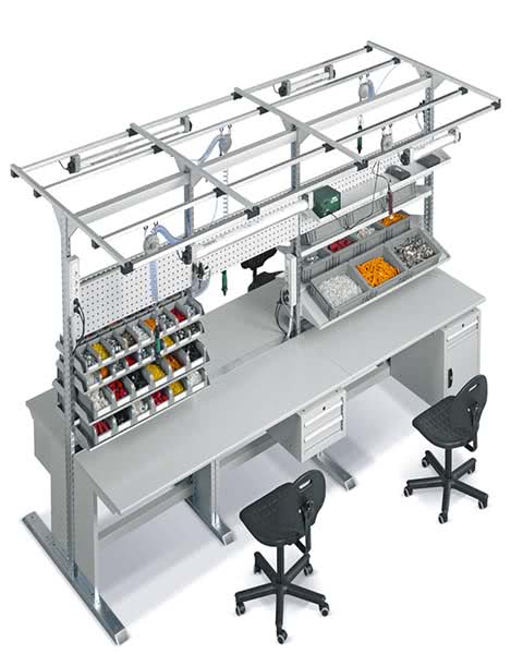 Aumentare la produttività con Banchi e postazioni di lavoro efficienti