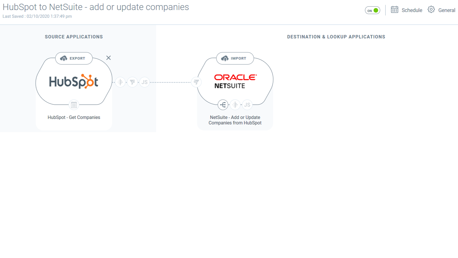 Visibility into relationships and deals across applications