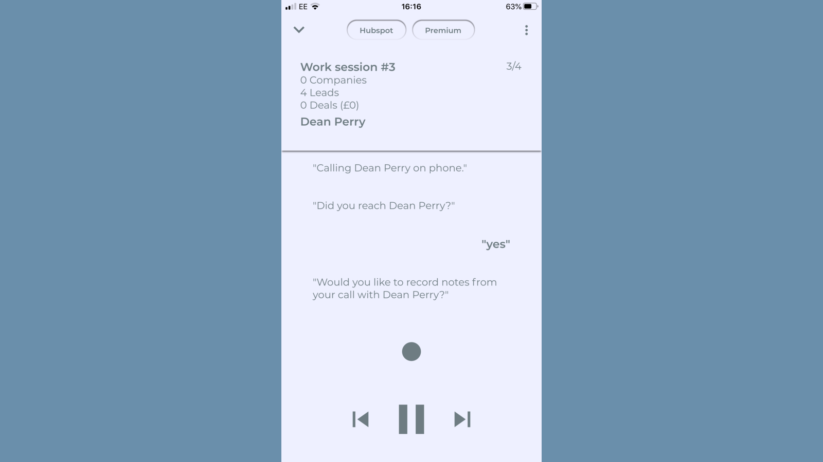 Update Your CRM There and Then - No Having to Catch Up Later