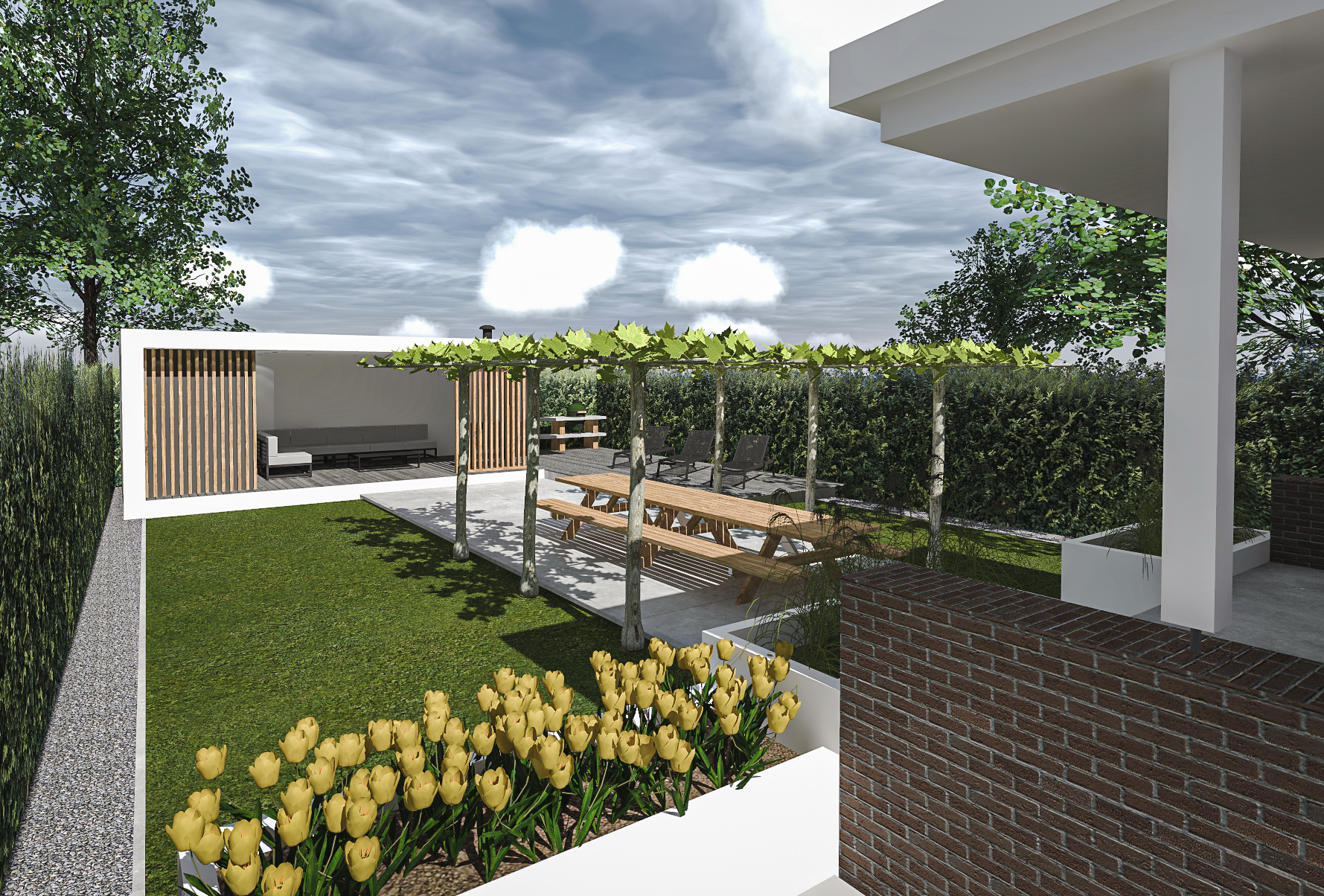 Tuinhuis ontwerp design 