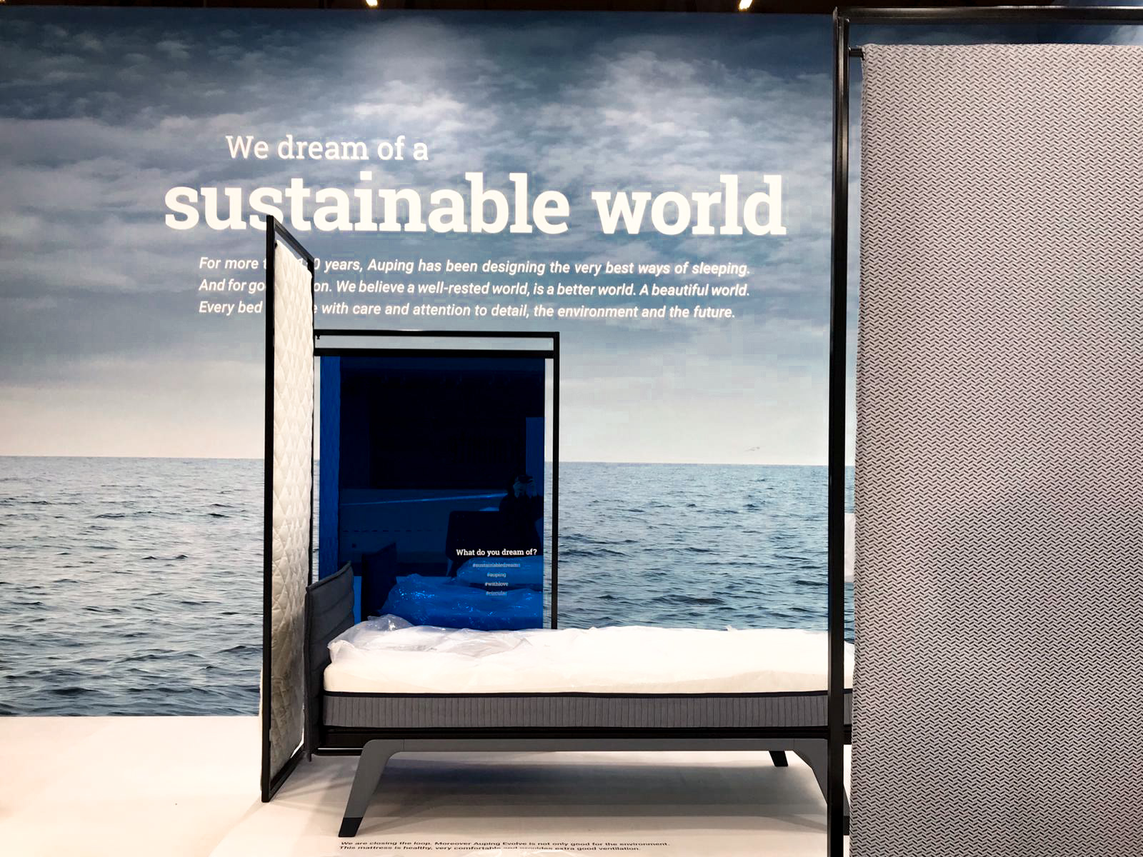 Standbouw voor Auping IMM Cologne 1