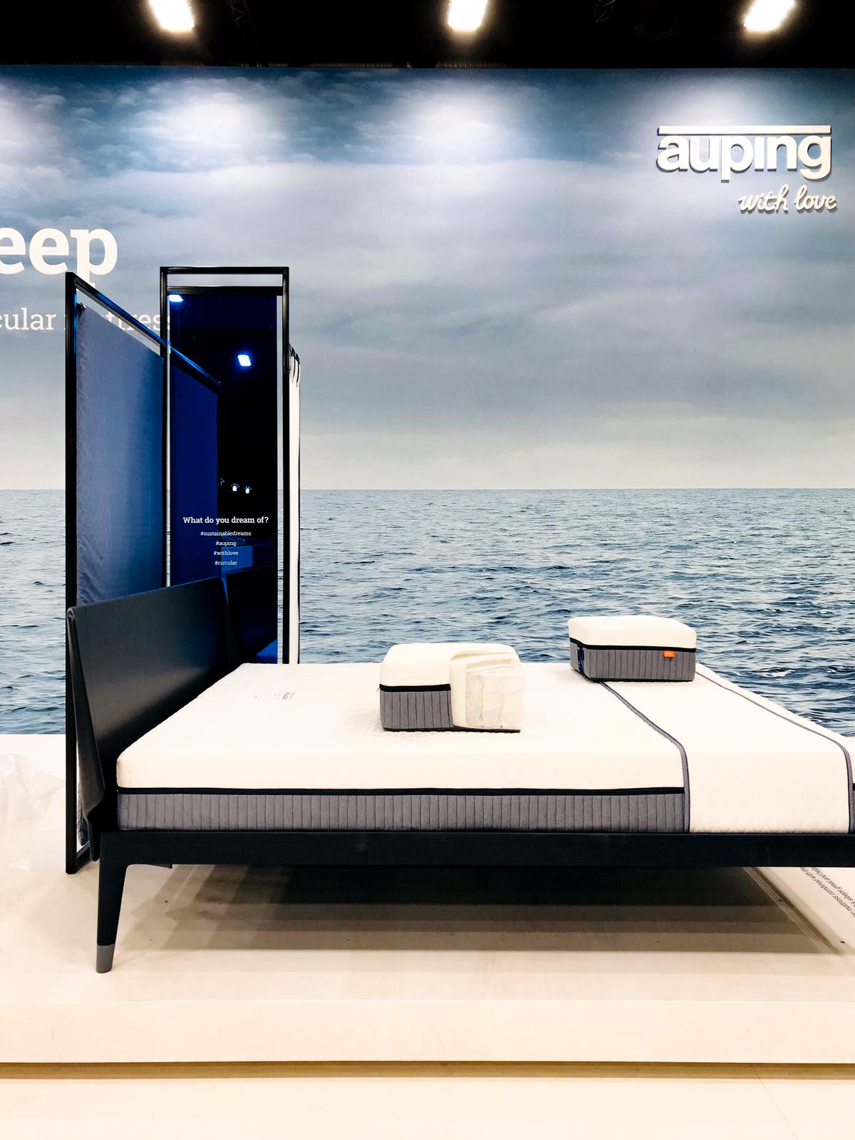 Standbouw voor Auping IMM Cologne 10