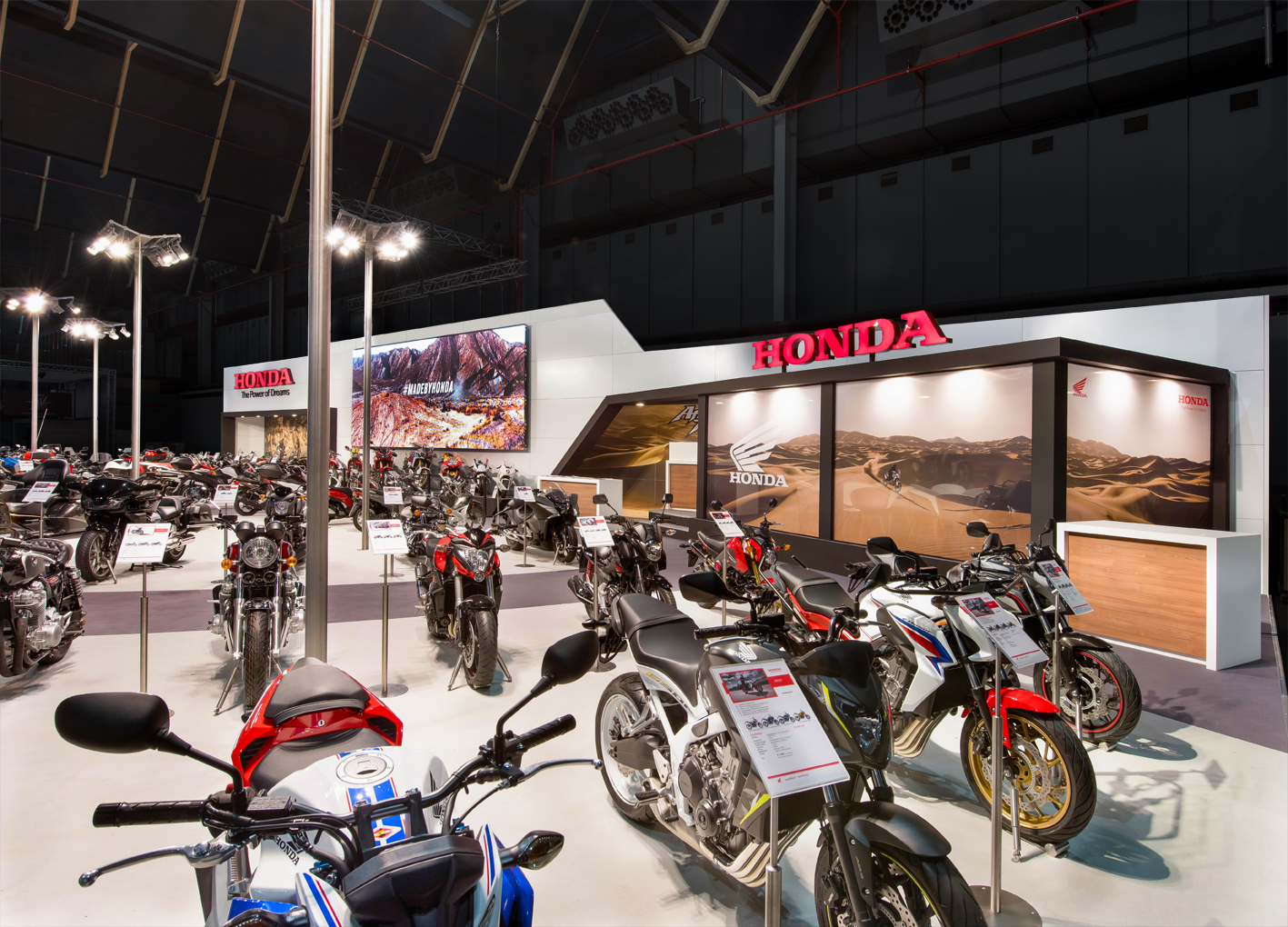 Standbouw Honda Motorbeurs 