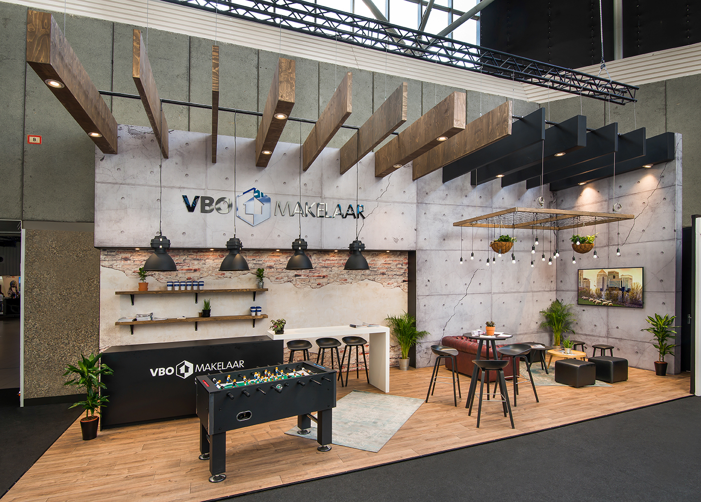 Beursstand VBO Makelaar op de Provada in amsterdam