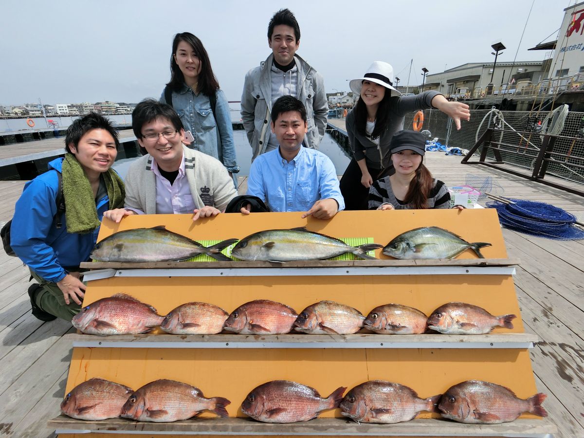 【海上釣り堀入門】マダイ、カンパチ、シマアジが大漁!