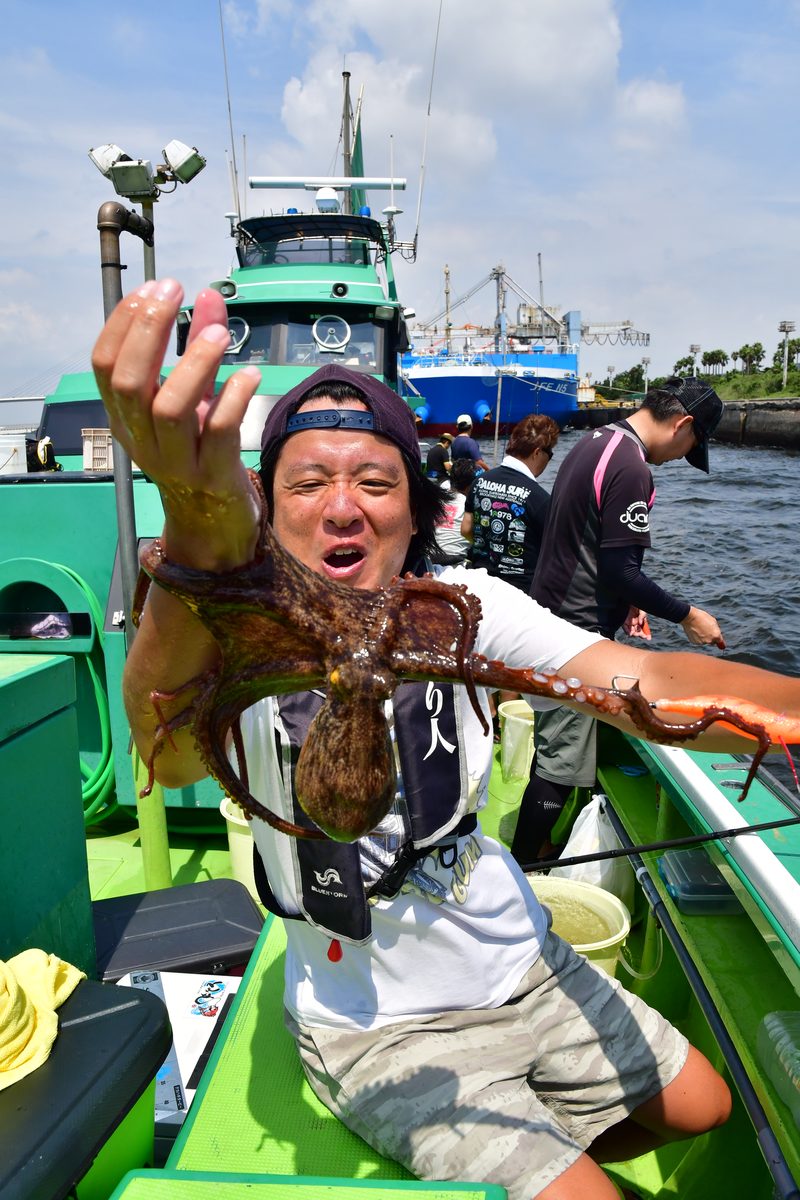 東京湾の餌木タコ エギタコ 釣り超入門 船の乗り方 道具解説 釣り方 魚種別釣りガイド