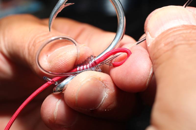 【マグロ釣りの結び方/坂本結び】絞り込んでいく