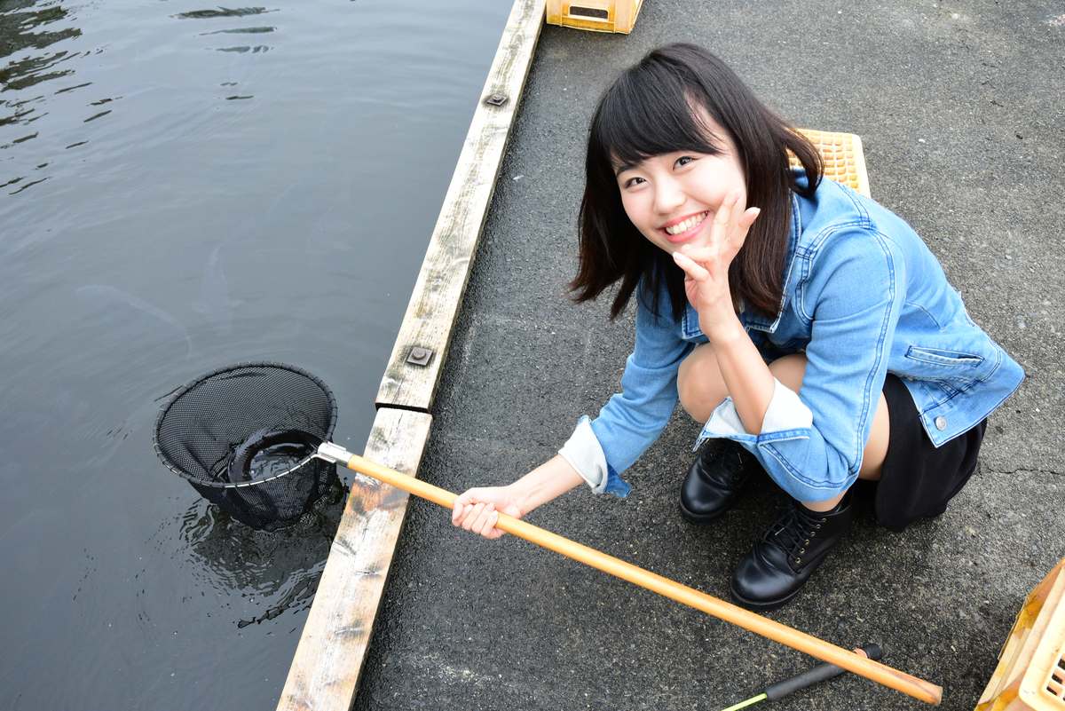 女の子と釣り堀めぐり 月刊つり人ブログ