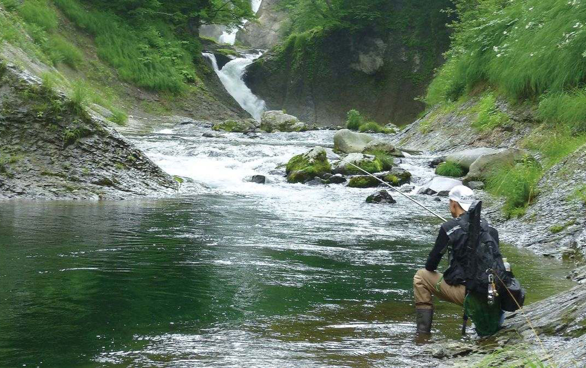 イワナ釣り 長野県志賀高原 雑魚川 全国おすすめ釣り場