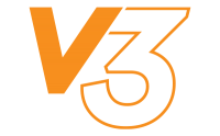 logo de la gamme de tentes pliantes V3