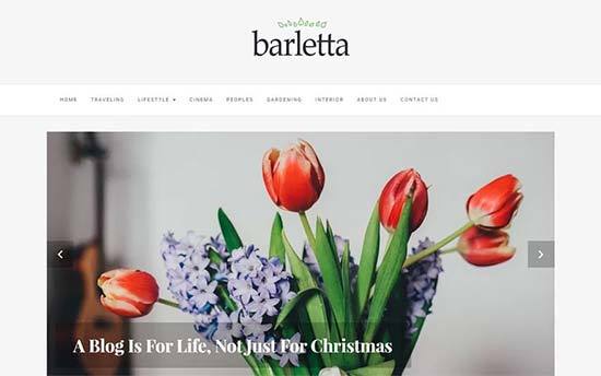 barletta theme