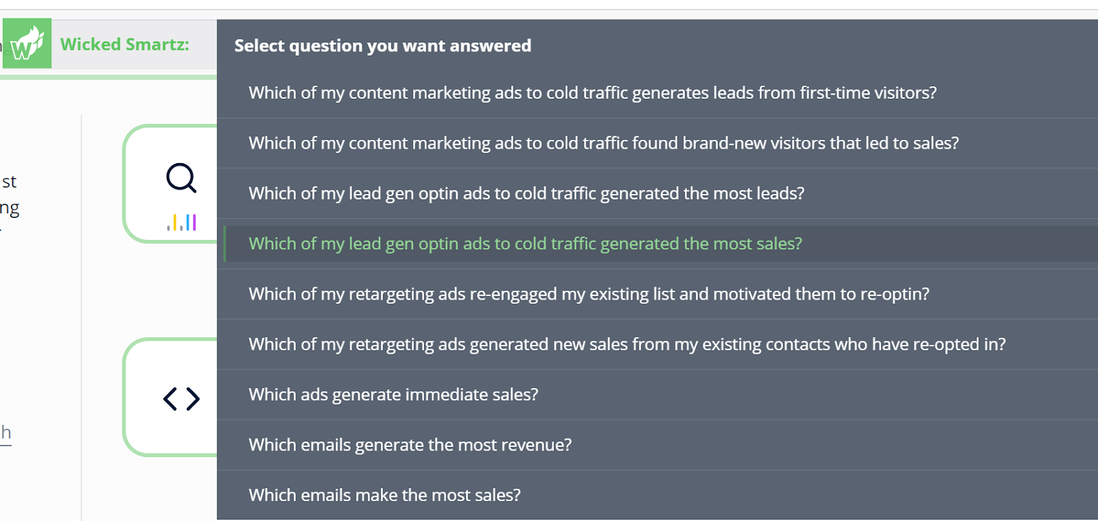 answer to data questions