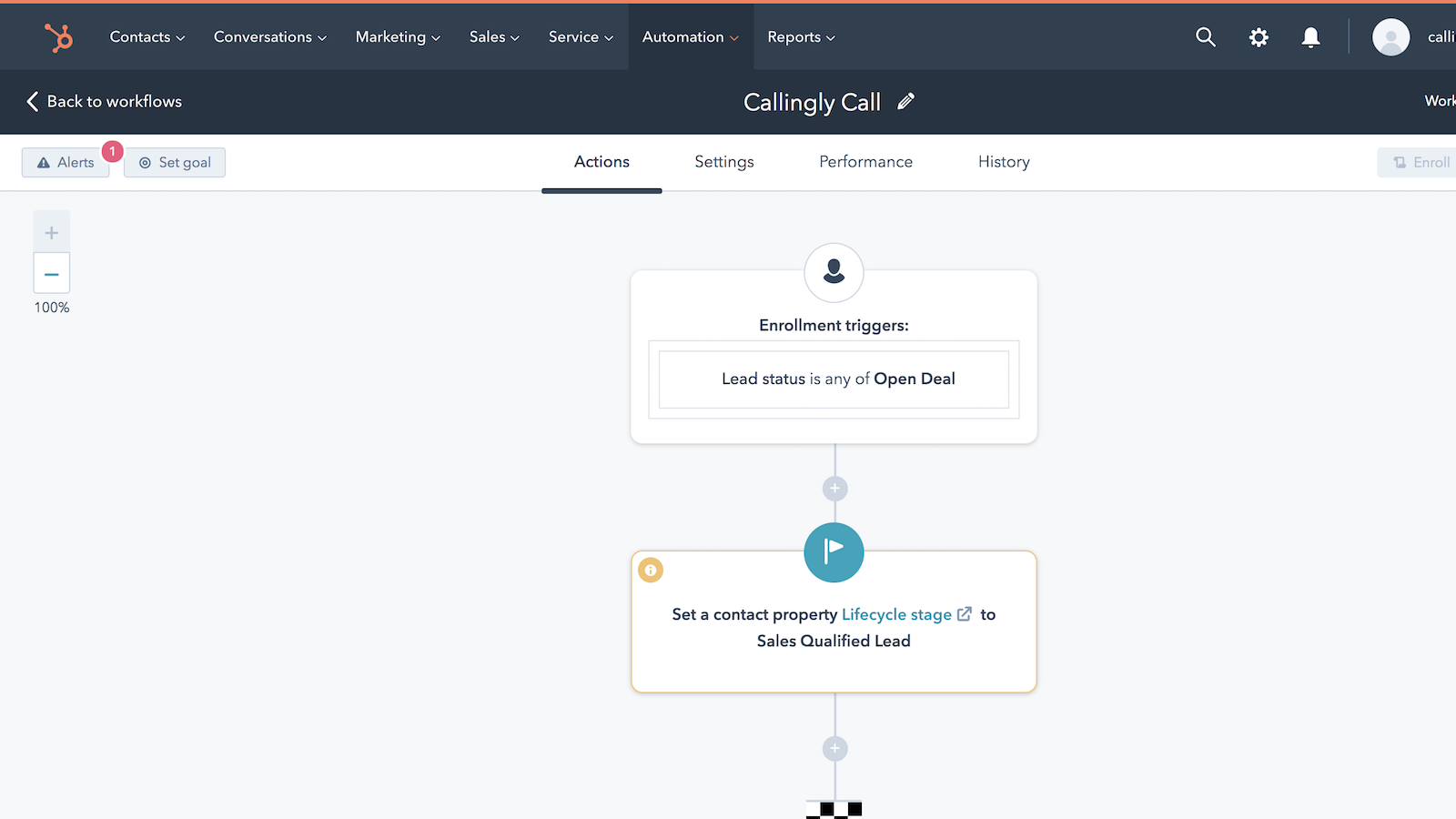 Automate phone calls from HubSpot workflows