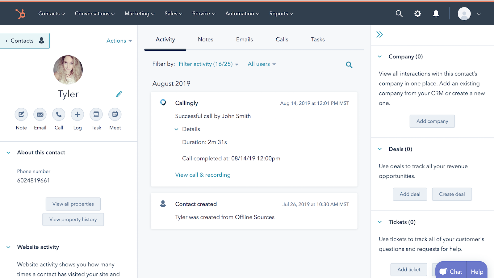See call results and get call recordings right in HubSpot