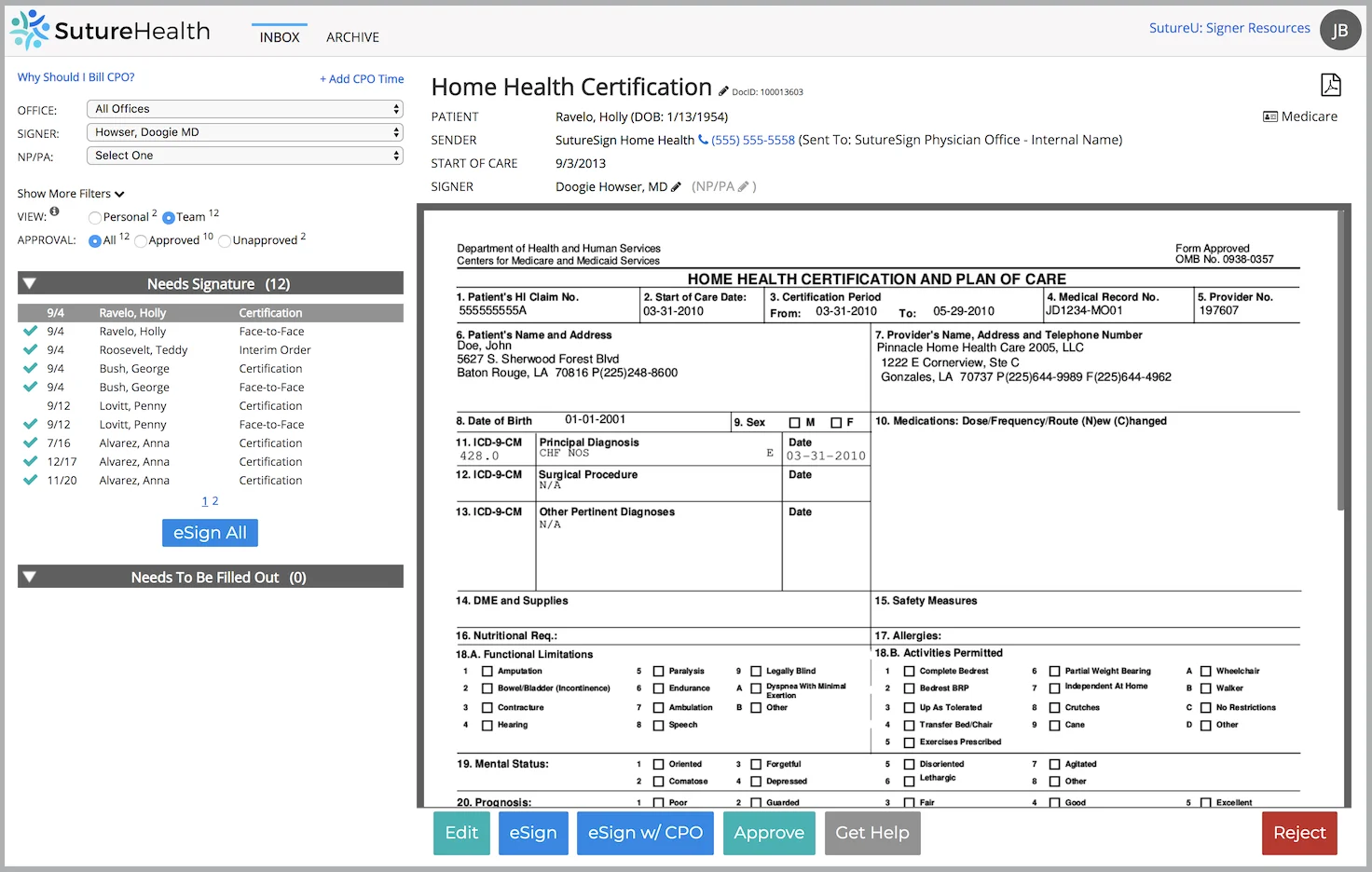 Signer Assistant - w Border