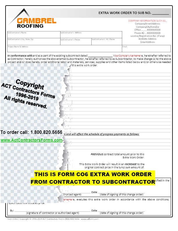 Contingency Agreement Template