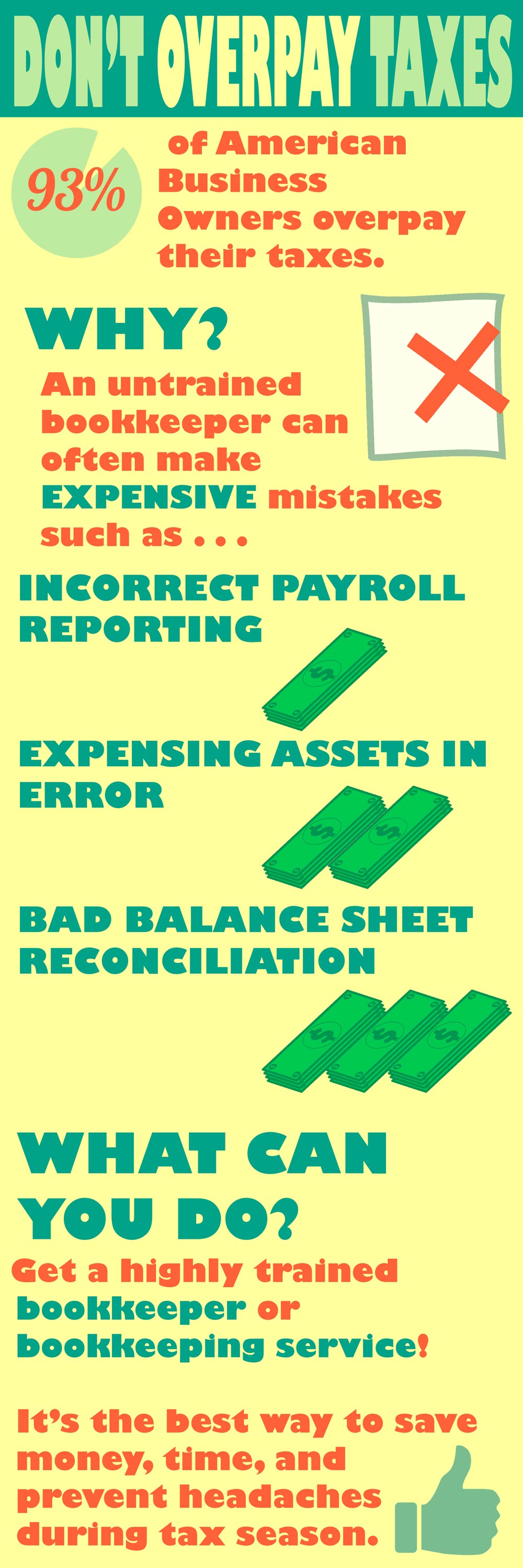 [Infographic] Small Businesses Shouldn't Overpay Taxes - Outsourced ...