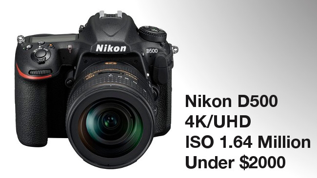 Nikon D500: The D5's 4K shooting, crop-sensor sibling - plus two