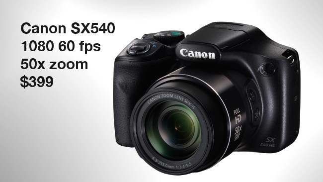 Canon revamps midrange Powershot lineup with the SX540 and SX420
