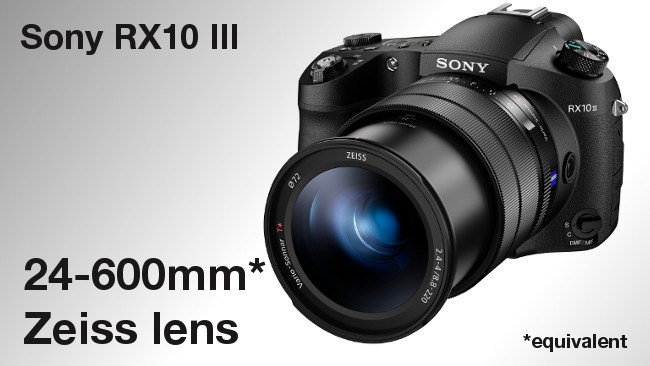 Sony updates RX10 to Mk III with 24-600mm lens and more