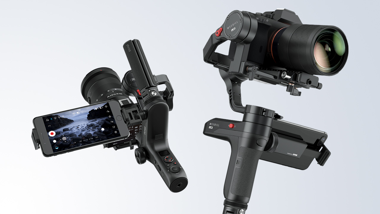 Zhiyun-Tech's highly compact WEEBILL LAB gimbal shows gimbal