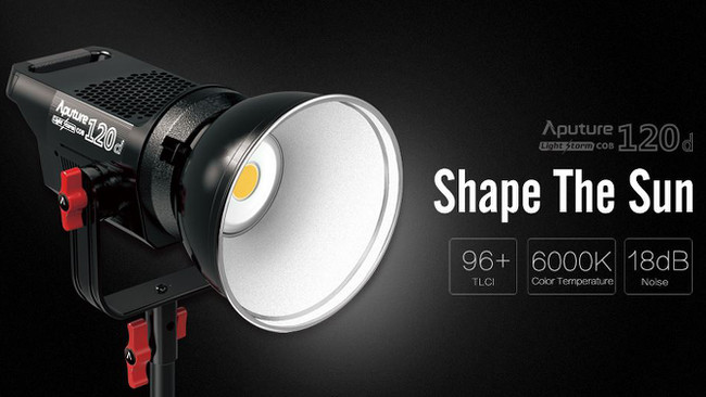 Aputure COB 120D on test (the LED version)