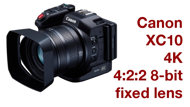 Canon announces palm-sized XC10 4K cameraand Atomos already