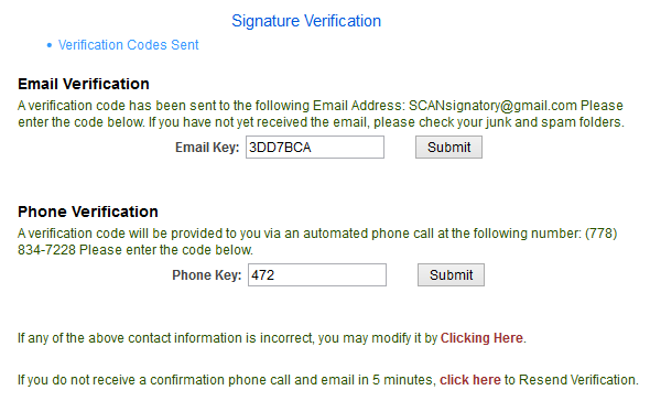 Bidder Authorization