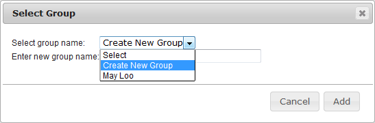 Add Contacts to Group