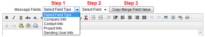 Merge Fields