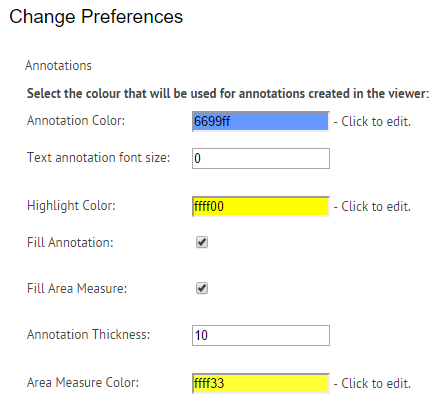 Update Preferences