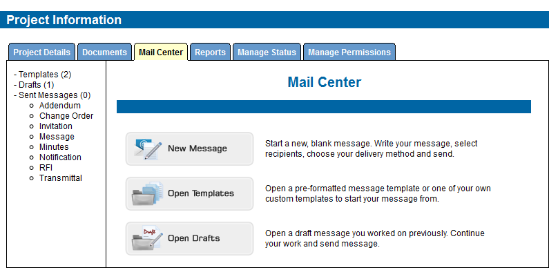 Mail Center