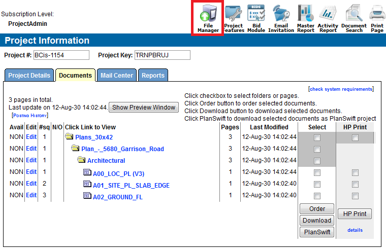 Add/Edit Documents