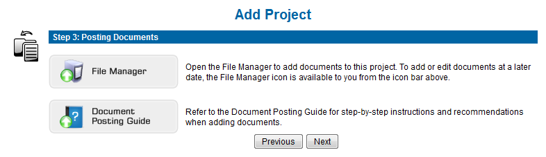 Step 3 - Post Documents