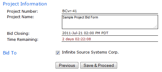 Bid To
