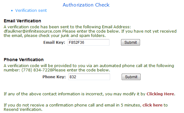 Bidder Authorization