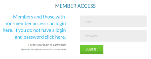 Login Credentials