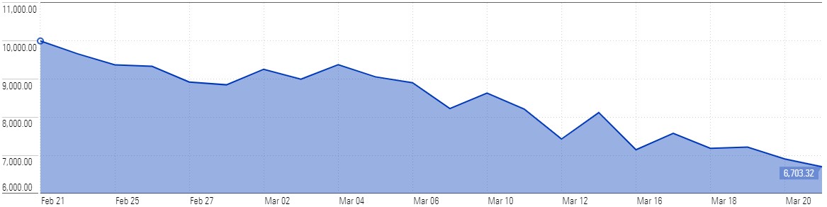 Stock Market Decline - COVID-19