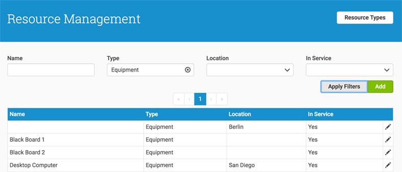 Resource management