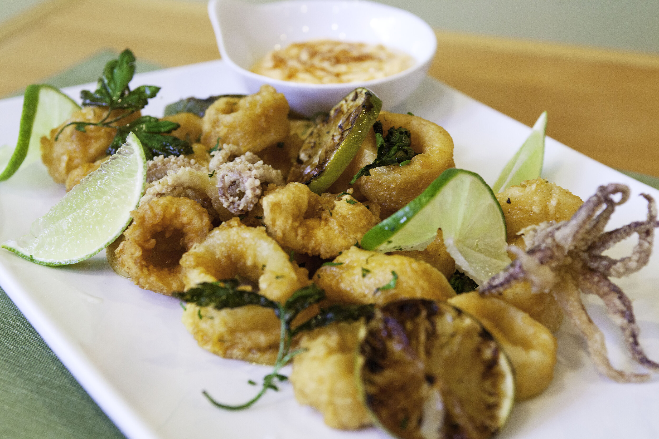 Sunset Catch Calamari