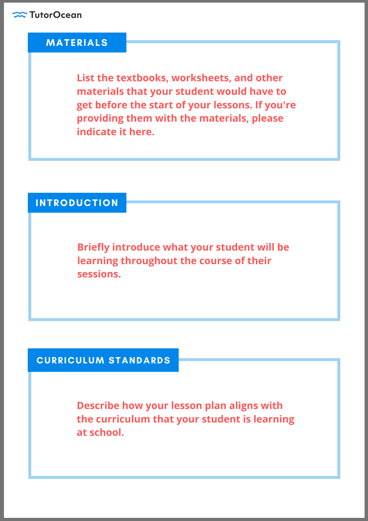 Divine Info About How To Start A Tutoring Lesson