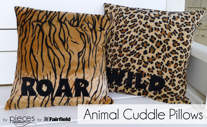 Go Wild with Animal Print Cuddle Pillows