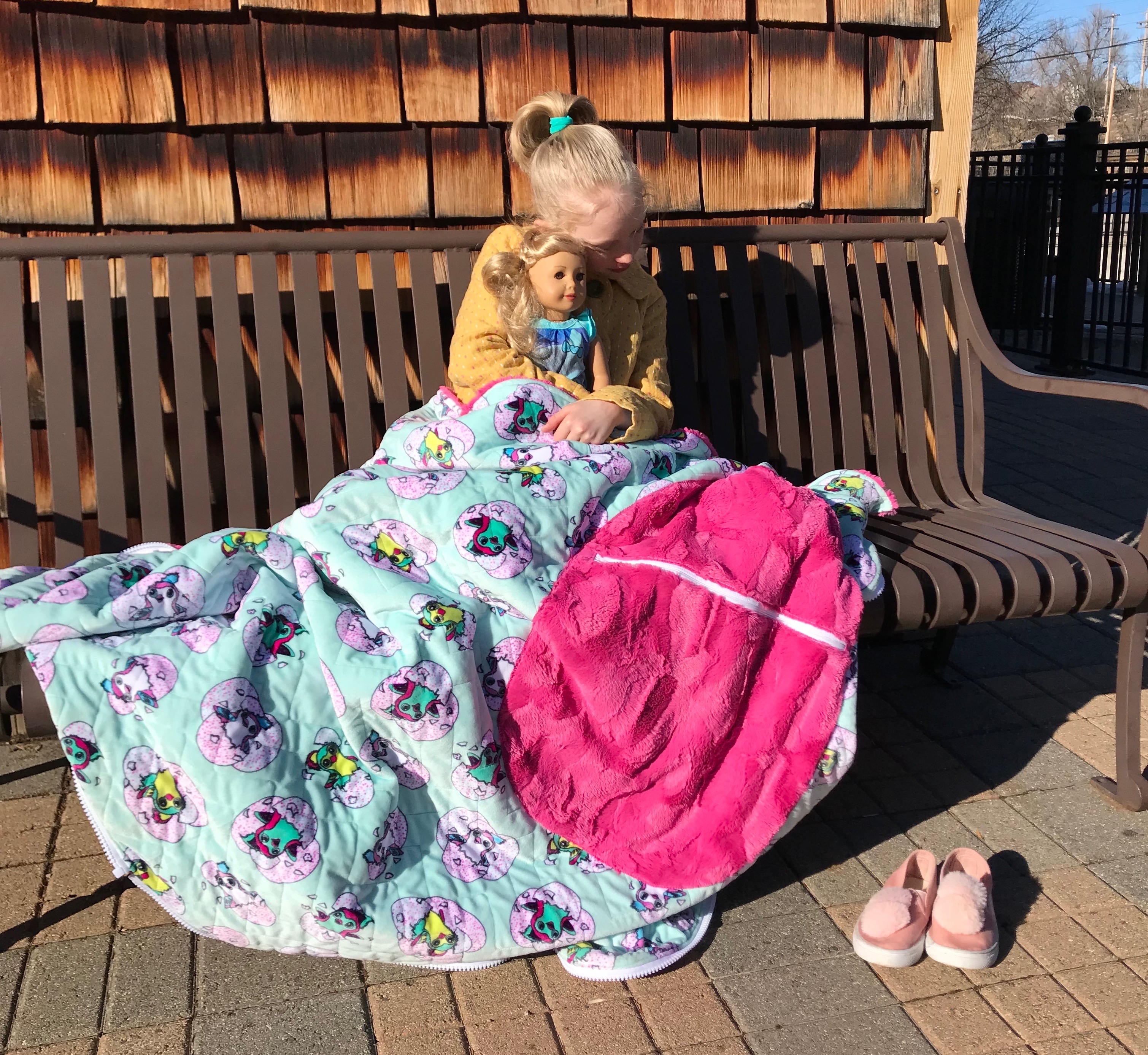 Sew Cuddly Book Blog Hop: Shannon Fabrics + Emilee Masson – Sleep Sack