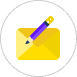 Mail pencil icon