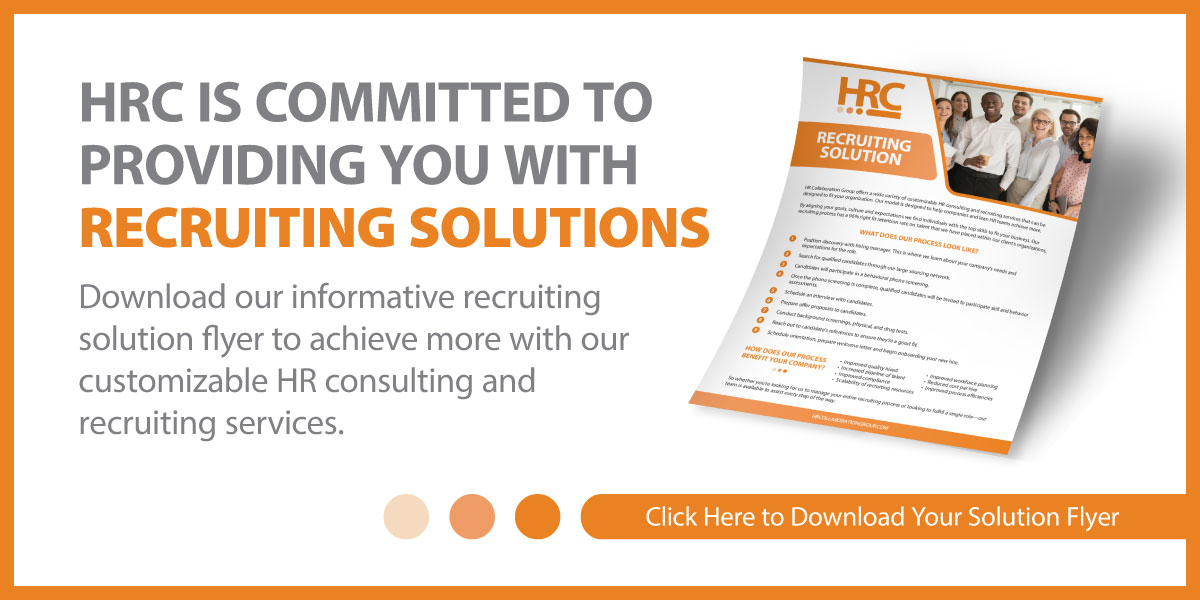 HRC Recruiting Solutions Flyer