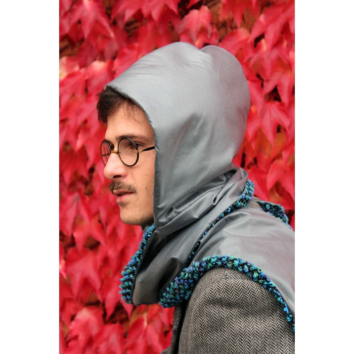 sciarpa con cappuccio